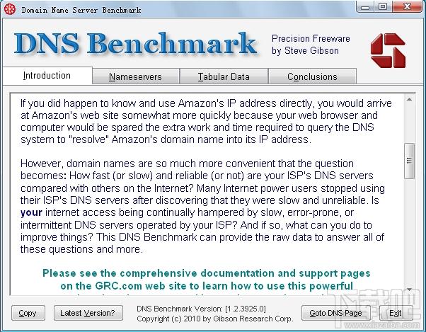 DNS Benchmark,DNS测速工具